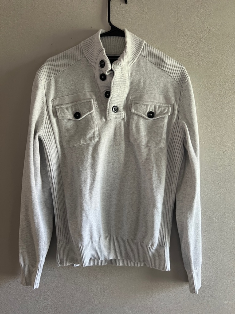 INC International Concepts men’s Henley sweater size medium